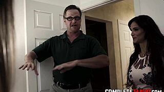 Teen And Milf Engage In Taboo Threeway