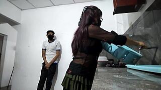 What's the neighbor doing masturbating while looking at my curvy big ass like a degenerate?