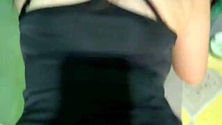 Housewife enjoys doggy creampie with ojek driver