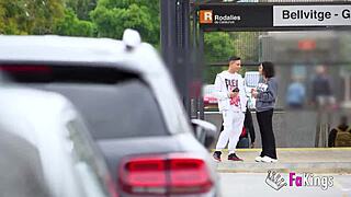 seducing young lily morena on the street, this babe loves hardcore studs