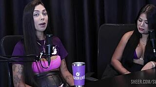 Busty Stepmom With Big Tits And Ass Gets Blowjob From Brunette MILF Pornstar POV!