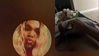 hey ebony girl squirting while masturbating with me