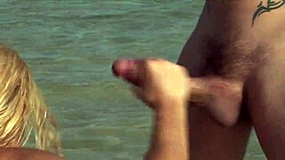 Brazilian Barbie Banks Enjoys Double Penetration in Water