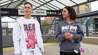 seducing young lily morena on the street, this babe loves hardcore studs