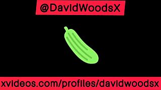 wanking and cumming with a cockring on my monster cock