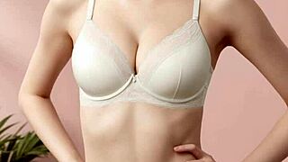 ai generated women's lingerie catalog showcases cute models in sexy panties and underwear