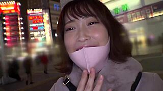 Mask Off For Experienced Japanese Babe With Big Tits, Hard Thrusting And Creampie.