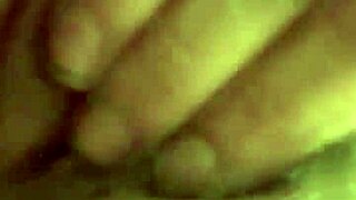 petite girlfriend plays hairy pussy for money