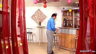 the step daughter secretly films herself fucking with her father in this german taboo video