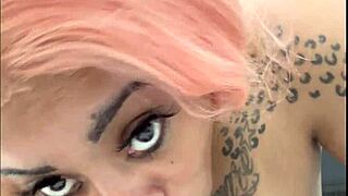 Coach me on how to throat properly, with close-ups of this horny MILF sucking