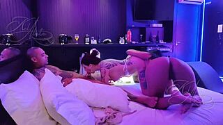 WE TOOK FRIENDS TO MOTEL FOR PARTNER SWAP ALL NIGHT!