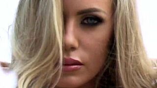 nicole aniston delivers a deep throat blowjob to keiran lee, riding his monster cock with her big tits