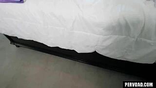 Angel Young 18+S And Avery Moon Team Up And Have Threesome With Their Stepdaddy