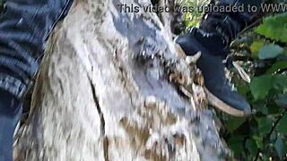 I watch my two girlfriends masturbate in a public place and make sure no one catches them - girls fly orgasm