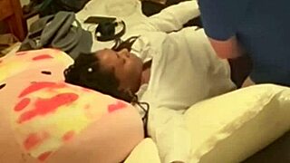 Homemade Amateur Ebony And Coworker After Work