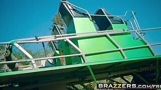 Bethany Benz Teases Big Butt in Swamp Buggy with Van Wylde