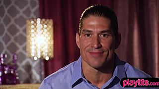 Amateur couples explore a swinger club for the first time