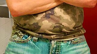 sucking cock in a public restroom, damn risky