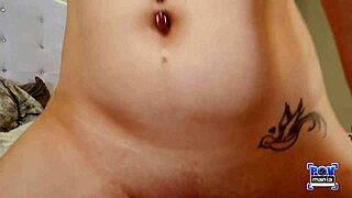 bra and panties off, babe shelby paris rides miles long's cock