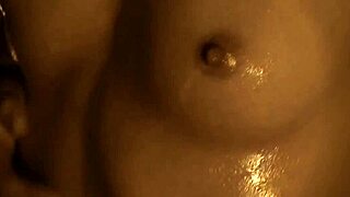 lay her down by the fire in erotic striptease undressing