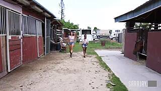 Sara Jay Fucks Gia Love And Harmonie Marquis At Pussy Party