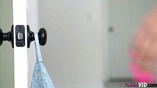 Horny babe hides her passionate sex and creampie