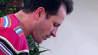 Blonde sucks cock for creampie