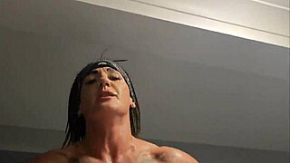 Petite dark skinned slut opened up on table