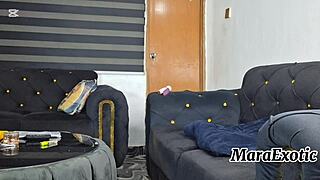 horny bbw mara exotic masturbates her big pussy to orgasm and squirts all over