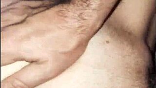 skinny mature wife and her husband filming beautiful close up pussy action in their amateur couple video.
