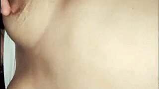 skinny mature wife and her husband filming beautiful close up pussy action in their amateur couple video.