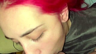 hard sloppy throat fucking with deepthroat gagging