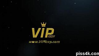 Nice lesbo girls get covered with pee and squirt wet vaginas!