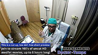 dr. tampa explores sexual deviance with aria nicole in latex and vibrators