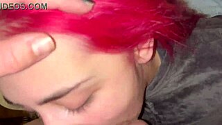 hard sloppy throat fucking with deepthroat gagging