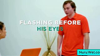 Delilah Day rubs naked on Anthony Pierce