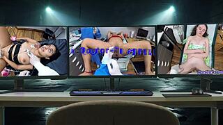 dr. tampa explores sexual deviance with aria nicole in latex and vibrators