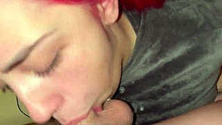 hard sloppy throat fucking with deepthroat gagging