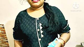 Indian wife in intense scene