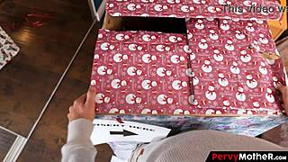 pervymother sets up a glory hole fantasy for her stepson