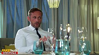 FAKEHUB - THANKSGIVING DINNER WITH KINKY FAMILY GETS WEIRD WHEN HORNY STEP MOM MILF SEDUCES TEEN 18+ STEP SON BY OFFERING UP HER ASS FOR ANAL AND PUSSY FOR CREAMPIE AFTER BLOWJOB AND SEX