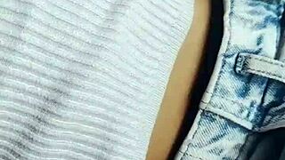 Beautiful NRI Girlfriends Masturbate in the Car, Riding and Engaging in Anal at Work