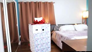 pervymother sets up a glory hole fantasy for her stepson