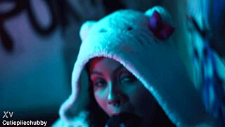 bbw ebomy lesbian feet worship on pettie tattoed girlfriend