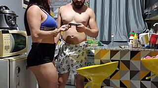 Neighbor Fucks Me In Kitchen