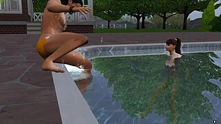 Watch the Bodybuilder Fuck the Ebony Teen Hard with Monster Cock!