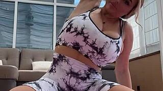 Im Starting To Do Yoga Big Natural Saggy Tits Ovals Hard Nipples