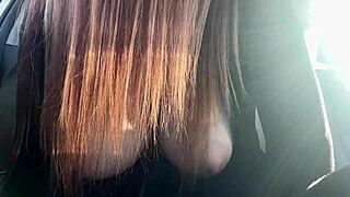 artemisia love's tantalizing slow-motion tit bounce, a forbidden milf solo