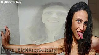 big n sexy britney face fucks monster cock in roleplay