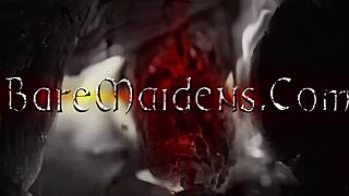 Imagine the king fucking the maid's pussy hard in this fantasy cosplay.